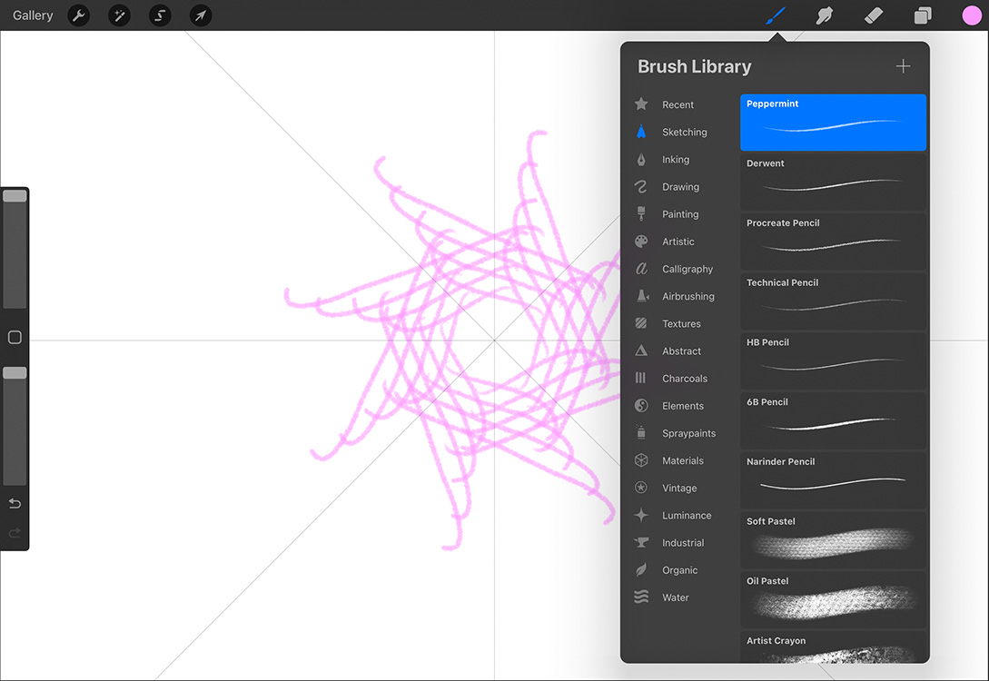 12 Best iPad Apps You Should Use in 2024 1 Procreate for iPad brushes and tools